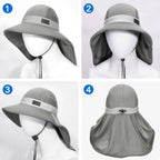 Sukeen Cooling Sun Hat for Men Women UPF50+ Wide Brim Fishing Hat - Image 7