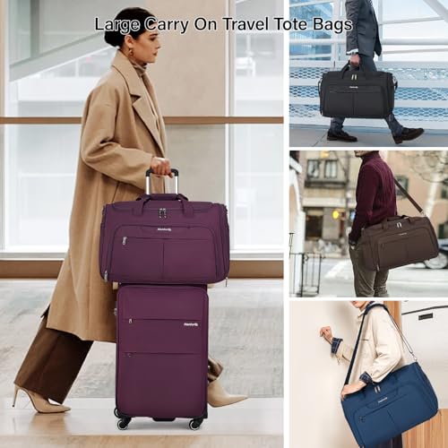 Carry On luggage Bags for Travel (Black / Ultra Carry-On)