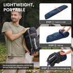 Sleeping Bag for Adults (AZURE / Left Zip)