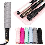 Large Size Silicone Heat Resistant Mat for Curling Iron (Blush)
