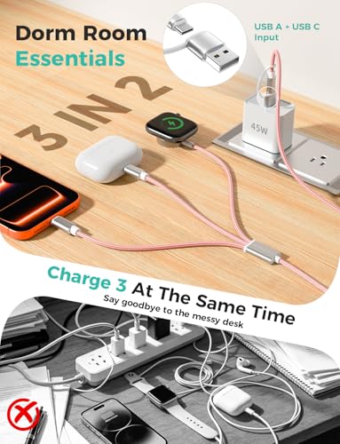 Travel Essentials (Pink / 1pack-4ft)