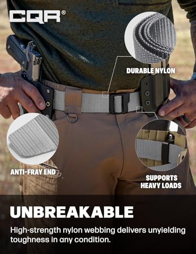 Tactical Belt (Dura Nylon Grey / Medium)