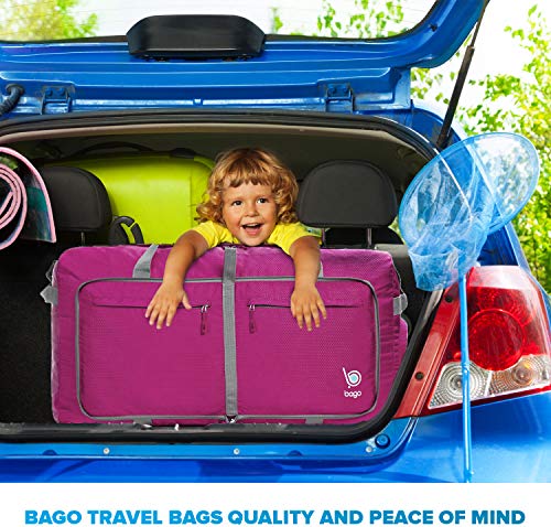 Extra Large Duffle Bag for Travel Women & Men. Durable (140L / Pink)