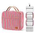 Hanging Travel Toiletry Bag (M-Red)
