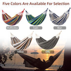 Camping Portable Hammock for Outdoor (Cyan)