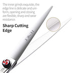 FENICE PEAK 7" Hair Cutting Scissors Barber Scissors Professional 440C Stainless Steel Sharp Scissors Haircuts for Men, Women and Children
