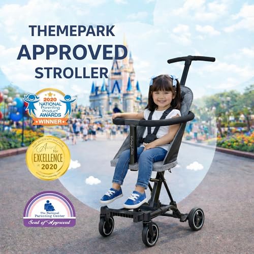 Coast Rider Lightweight Travel Stroller (Grey)