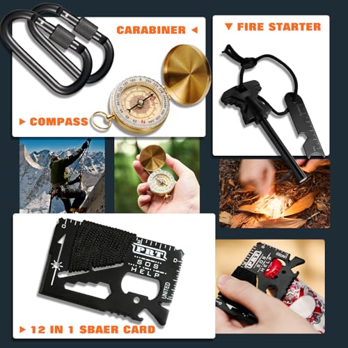 Professional Survival Gear Set (White Camouflage)
