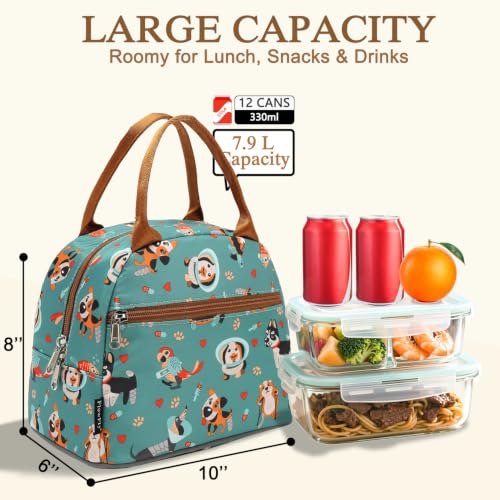 Insulated Lunch Cooler Bag (Dog)