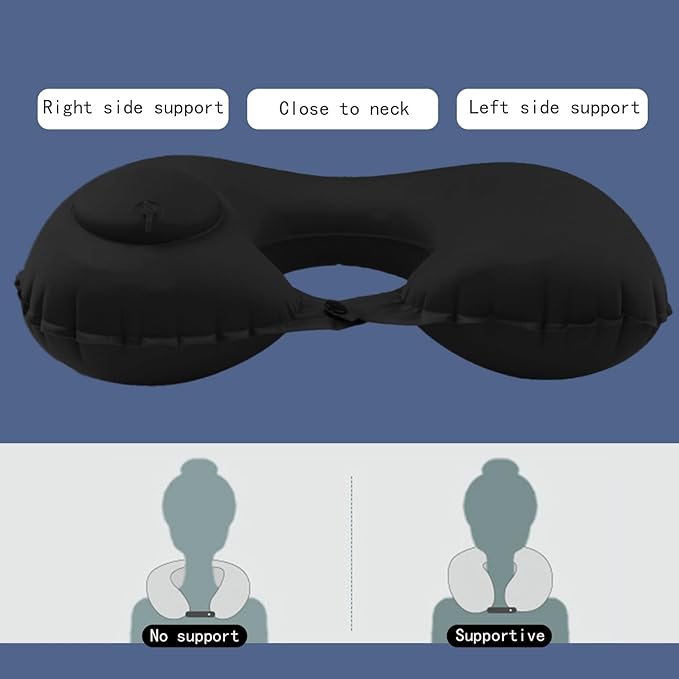 Inflatable Travel Pillow for Sleeping Airplane - Image 5