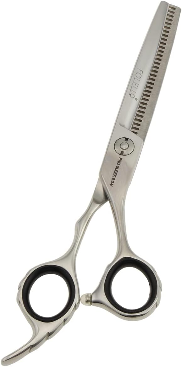 Hair Thinning Scissors – 6" Stainless Steel Blending Shears with 32 Teeth and Ball Bearing Tension Screw – Razor Edge Thinning Tool for Barbers and Stylists