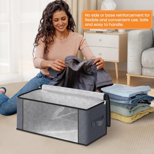 35L Closet Organizers (10 Pack-35l / Grey)