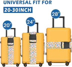 Luggage Straps for Suitcases Travel Belt Accessories, Cute Suitcase Strap - Image 2