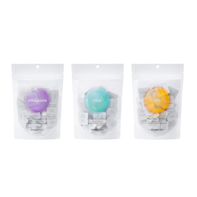 Melting Snowball Capsule - Collagen Boosting, CICA Calming, VITA - Freeze-Dried