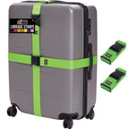 Heavy Duty Luggage Straps for Suitcase (Green)