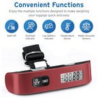 Luggage Scale (Claret Red)