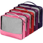 Packing Cubes for Suitcase Large Organizer Bags (Purple / Large)
