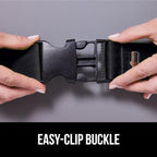 Heavy Duty Luggage Straps for Suitcase (Black)