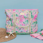Insulated Cooler Tote (Tropical Oasis)