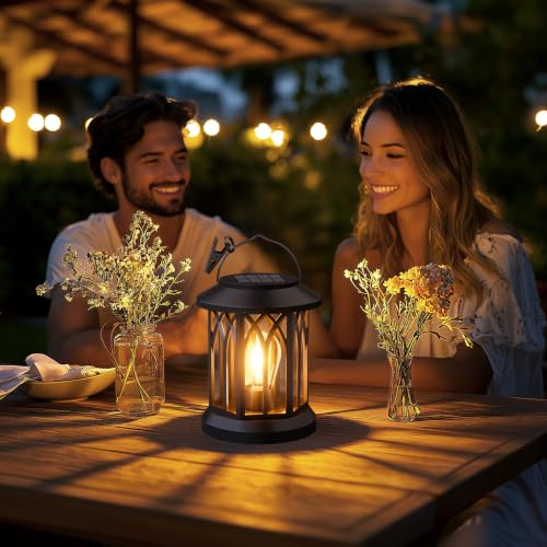 6 Pack Solar Lanterns Outdoor Waterproof (6 Pack)