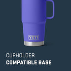 YETI Rambler 20 oz Travel Mug, Stainless Steel, Vacuum Insulated - Image 3