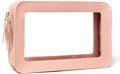 Clear Makeup Bag Small, TSA Approved Portable Toiletry Bag by FFpaw