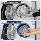 4Pcs Mesh Laundry Bags Washing Machine Mesh Wash Bags for Clothes (Blue / Pack 4 pcs)