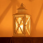 DECORKEY Lantern Decorative Indoor & Outdoor, Large Square Hanging Spring Home - Image 3