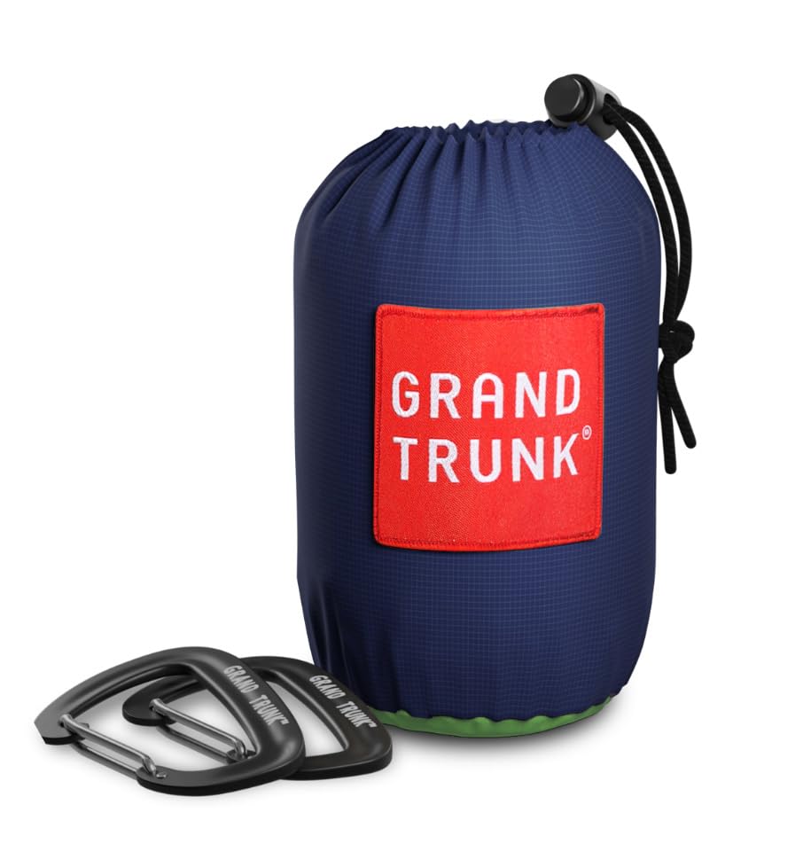 TrunkTech Single Hammock (Navy/Green)