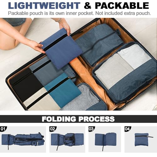 20L Small Hiking Backpack for Women Men (Dark Blue / 20L)