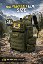 BARRERA Tactical Backpack 25L (Olive Drab / 25 L)
