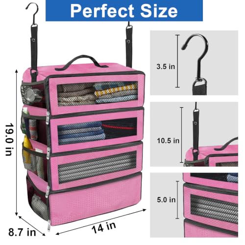Suitcase Organizer (Medium / Pink-M)