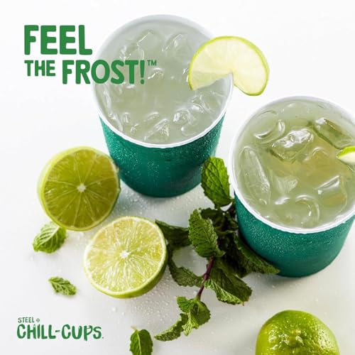 16 oz. Durable & Reusable Party Cups (Green / 12 Count)