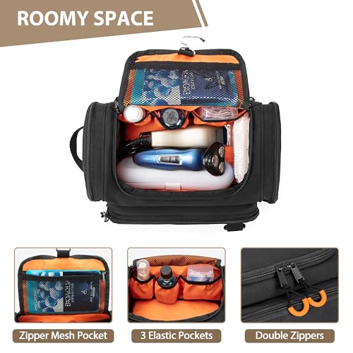 Tactical Toiletry Bag for Men (Black)