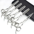 6/6.5 inch professional hair scissors hairdresser hair thinning scissors hairdressing tools barber scissors (6-inch 5pc)