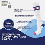 8 Pairs Compression Socks for Men & Women 20 (Small-Medium / 15-8 Pairs-3)