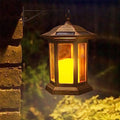 Solar Lantern Outdoor (Copper candle)