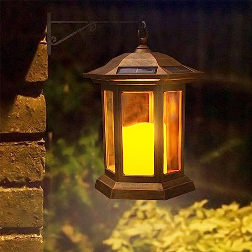 Solar Lantern Outdoor (Copper candle)