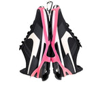 Shoe Holster For Backpack with Clip Hanger. Footwear Holder with a Carabiner for Sneakers (Pink / Extra Large)