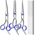 Dog Grooming Kit (Blue / 4 Piece)