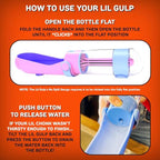 Lil Gulp Dog Water Bottle 15 Fl oz Filtered Portable Travel