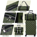 ABS+PC Luggage Sets 5 Piece (5piece / Mango Yellow)