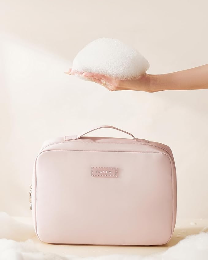 EACHY Travel Toiletry Bag with Hanging Hook, Portable Makeup Cosmetic Bags - Image 7