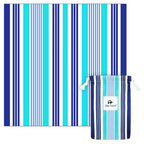 Quick Dry Microfiber Beach Towel (Wow Ocean / Family Size 72x72")