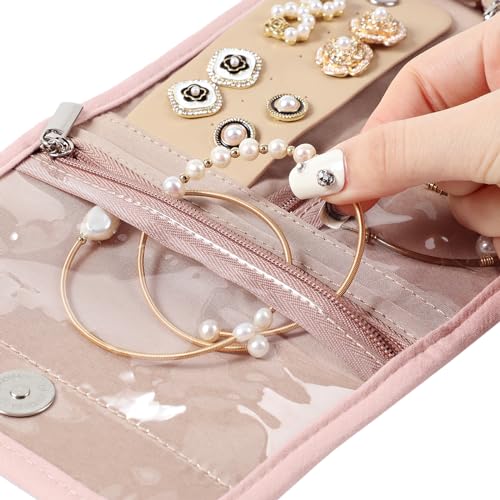 Travel Jewelry Case (Pink / Samll)