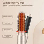 AIKO PRO 5-in-1 Hair Dryer Brush Set, 1200W, Lightweight, ALCI Safety, Tourmaline Technology, Champagne Gold (Champagne Gold)