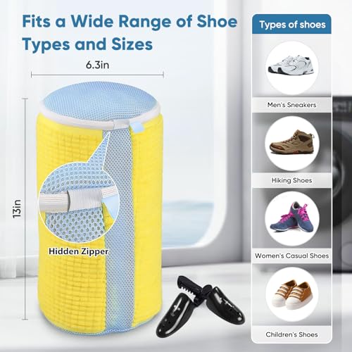 Shoes Laundry Bag Keep Shoes Clean (Yellow)