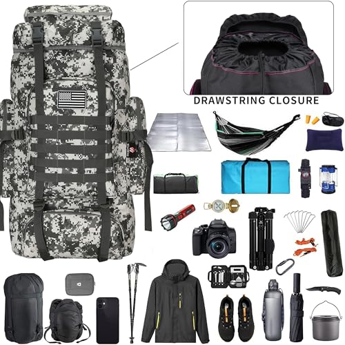 Hiking Backpack for Men 70L (70l-graycamo)