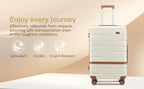 Luggage Sets 3 Piece with TSA Lock Hardside PC+ABS Carry On Suitcase with YKK - Image 6