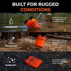 ELECOM NESTOUT Rugged Power Bank (Orange / 15000mAh)
